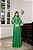 Vestido longo manga bufante - Imagem 1
