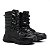 Bota Coturno Tática Motociclista Segurança Couro Ecológico Zíper - Marotto Mamba Negra 8600 - Imagem 3