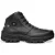 Bota Motociclista Cano Médio Zíper  Couro Ecológico Marotto 16500 - Imagem 5