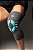 Joelheira PRO Cinza com Azul Turquesa – N1 Sport - Imagem 1