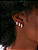 BRINCO CLICK ZIRCONIA TAM. G - PRATA 925 - Imagem 1