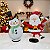 Kit com Papai Noel e Boneco de Neve 24 cm - Imagem 1