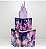 Cubo 2 Andares Disney 50 anos 12x12/8x8 (Aplique frente) - Imagem 1