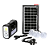 Kit Sistema Solar Portatil 3 Lamp. Led Lk-3102 - Imagem 1