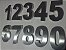 Números Residenciais em Aço Inox ESCOVADO de 15cm de Altura - Números de Casa - Imagem 1