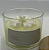 Vela aromática 100g  com margarida chá branco - Imagem 1