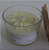 Vela aromática 100g com margarida amarela algodão - Imagem 1