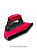 Lixador 225mm com face frontal Ativa - Rosa - Imagem 4