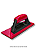 Lixador Retangular linha PRO - Rosa - Imagem 2