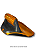 Lixador 225mm com face frontal Ativa - Laranja - Imagem 5