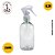 Frasco Pet Cilíndrico 250ml C/ Gatilho Natural 24/410 - Imagem 1
