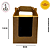 Caixa Kraft Copo Whisky - (10 un) - Imagem 2