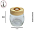 Vidro Jade 100ML c/ Tampa Difusora e Tampa de Madeira - Imagem 2