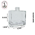 Vidro Orvieto Retangular 200ML - (un) - Imagem 5