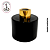 Vidro Difusor 130ML c/ Tampa Dourada - (un) - Imagem 1
