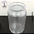 Pote de Vidro Martelado para Condimentos c/ Tampa 1300ML - (un) - Imagem 5