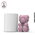 Molde de Silicone Urso Decorado C/ Rosas - (un) - Imagem 1