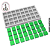 Molde de Silicone Quadradinhos 32 Cavidades - (un) - Imagem 1