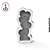 Molde de Silicone Corações Entrelaçados - (un) - Imagem 3