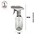 Frasco Pet 250ml Tubo de Gel C/ Gatilho Branco 28/410 (un) - Imagem 2