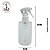 Frasco Pet 200ml Cilindrico Reto C/ Gatinho Branco 24/410 - Imagem 2
