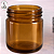 Mini Pote de Vidro Âmbar 40ml Boca 43MM - (UN) - Imagem 3