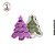 Molde de Silicone Árvore de Natal - (un) - Imagem 1