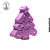 Molde de Silicone Árvore de Natal - (un) - Imagem 2