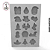 Molde de Silicone Kit Figuras Natalinas 15Cav -(un) - Imagem 3