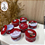 Kit com 12 Potes de Metal 150ml – Linha Natalina Decorativa - Imagem 2