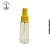 Frasco Pet Cilíndrico 60ml c/Válvula Spray Amarela - (un) - Imagem 1