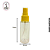 Frasco Pet Cilíndrico 60ml c/Válvula Spray Amarela - (un) - Imagem 2