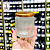 Pote de Vidro 250ml c/ Tampa Metal Cobre - (un) - Imagem 3