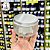 Pote de Vidro 150ml c/ Tampa Alumínio Prata - (un) - Imagem 3