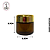 Mini Pote de Vidro Âmbar 60ml c/ Tampa Plástica - (un) - Imagem 2