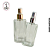 Vidro Canelado 65ml c/ Spray Luxo - (un) - Imagem 1