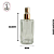 Vidro Canelado 65ml c/ Spray Luxo - (un) - Imagem 2