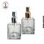 Vidro Cubo 50ml c/ Spray Luxo - (un) - Imagem 1