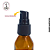 Vidro Âmbar 30ml c/Válvula Reparadora Preta - (un) - Imagem 3