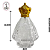 Frasco de Vidro 60ml N.S Aparecida C/ Válvula Spray - (un) - Imagem 3