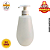 Frasco PVC 400ML c/Válvula Saboneteira - 30UND - Imagem 1
