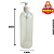 Frasco PVC 500ML c/ Válvula Saboneteira Branca - 50UND - Imagem 2