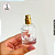 Porta Perfume 30ml c/ Tampa Diamante Branca/Dourada - (un) - Imagem 4