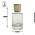 Porta Perfume Luxo 50ml c/ Tampa Branca/Dourada - (un) - Imagem 2