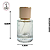 Porta Perfume Luxo 30ml c/ Tampa Branca/Dourada - (un) - Imagem 2