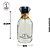 Porta Perfume 50ml c/ Tampa Luxo - (un) - Imagem 2
