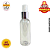 Frasco Pet 120ml com Válvula Spray Prata - 60UND - Imagem 1