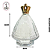 Frasco de Vidro N.S Aparecida 75ml c/ Tampa Coroa - (un) - Imagem 2