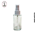 Frasco de Vidro 30ml c/ Spray Branca - (un) - Imagem 1