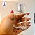 Porta Perfume Vidro Luxo Quadrado 50ml - Imagem 3